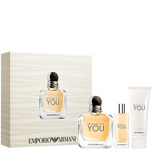 Giorgio Armani Emporio Armani Because It's You Eau De Parfum Szett 100+15+75 ml