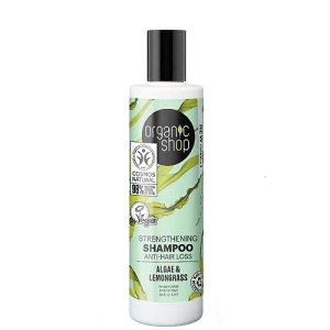Organic Shop Alga és citromfű Erősítő és hajhullás elleni sampon 280 ml