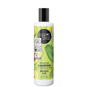 Organic Shop Avokádó és olíva Regeneráló sampon 280 ml
