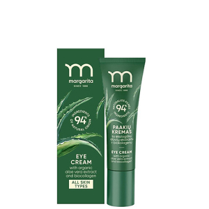Margarita Szemkörnyékápoló krém bio aloe vera kivonattal és biokollagénnel 15 ml